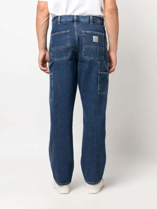 VIP【関税送料無料】希少 CARHARTT WIP JEANS Carhartt Wip Single Knee Jeans I0320248906-BLACK | IlDuomo