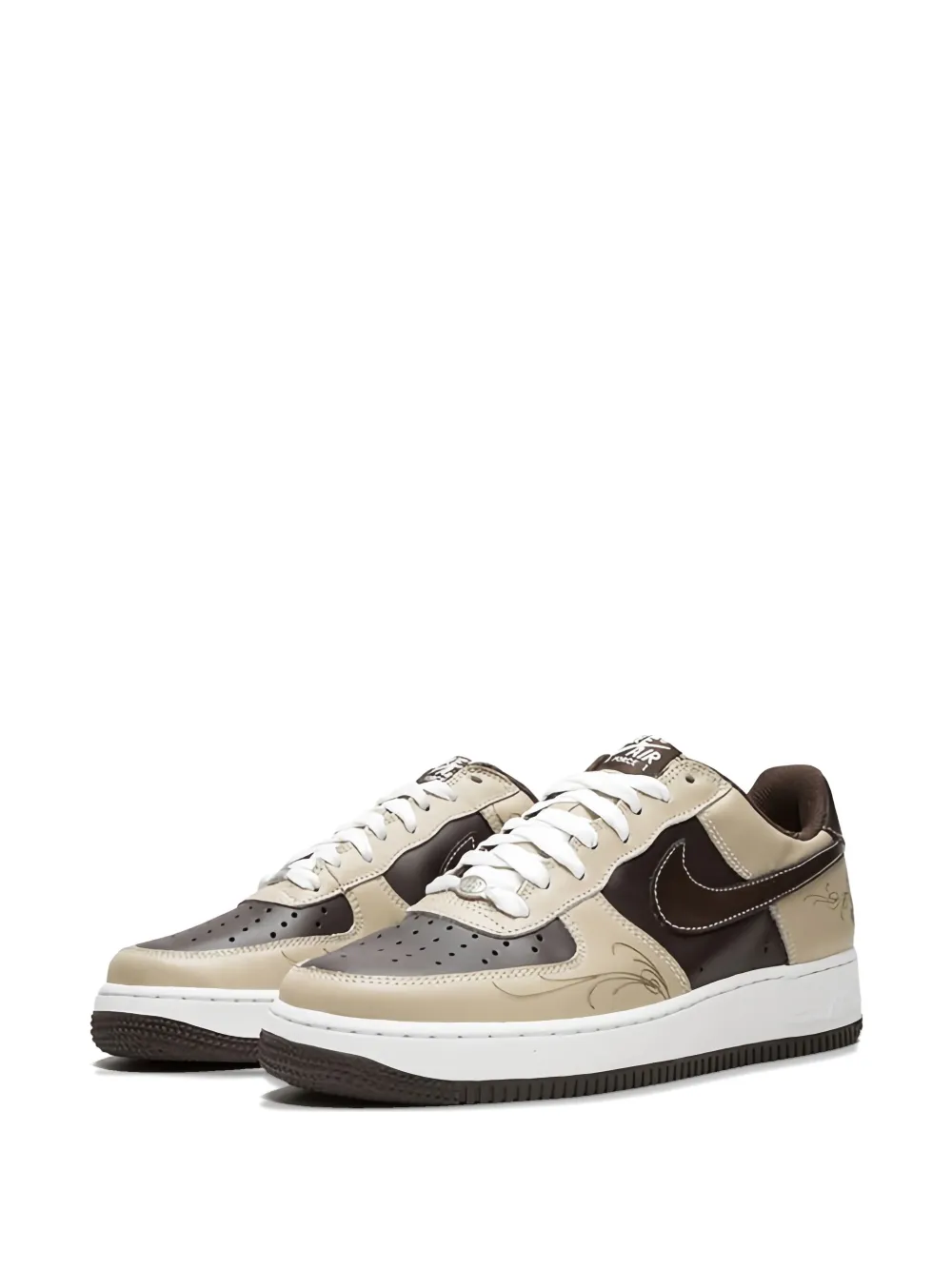 Nike Air Force 1 embroidered leather sneakers | Low-Tops | Image 2