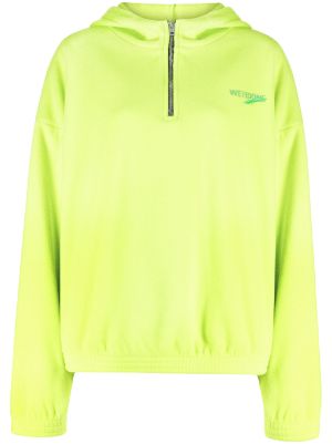 Neon yellow hotsell zip up hoodie