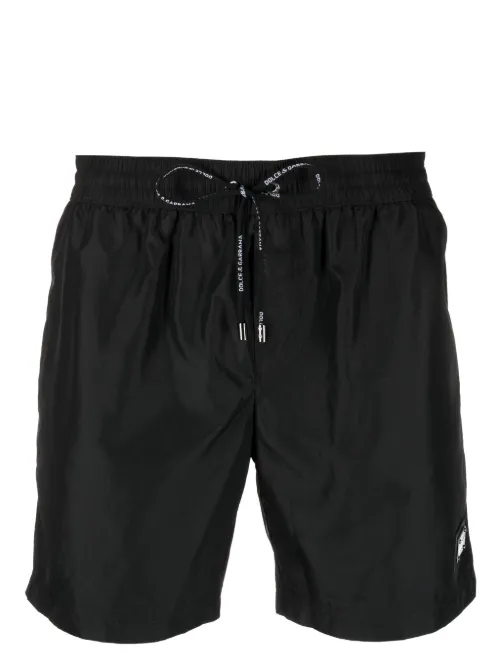 Short de bain à logo appliqué - Dolce & Gabbana - Modalova