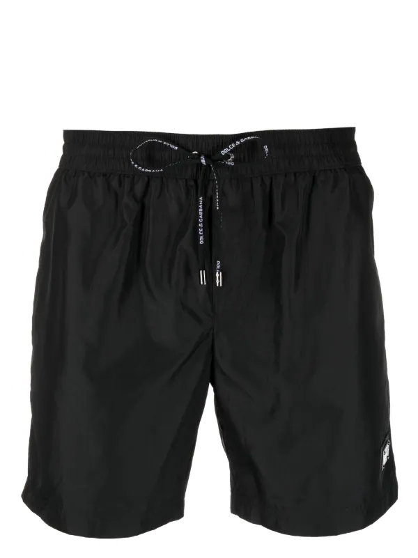 Dolce & Gabbana ロゴ トランクス水着 | ブラック | FARFETCH JP