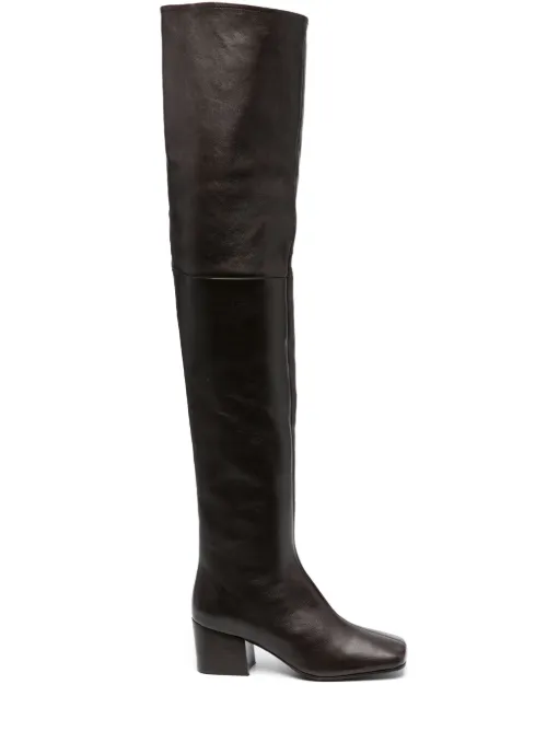 Cuissardes en cuir 60 mm - LEMAIRE - Modalova