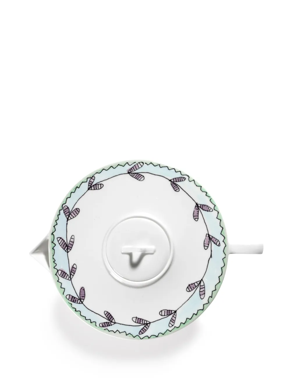 Shop Serax X Marni Midnight Flowers Teapot In White