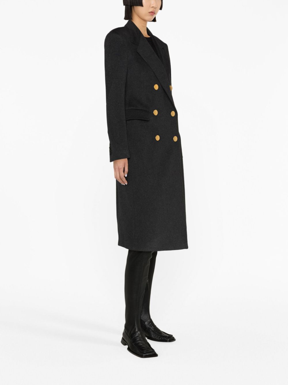 Tagliatore double-breasted notched coat Women