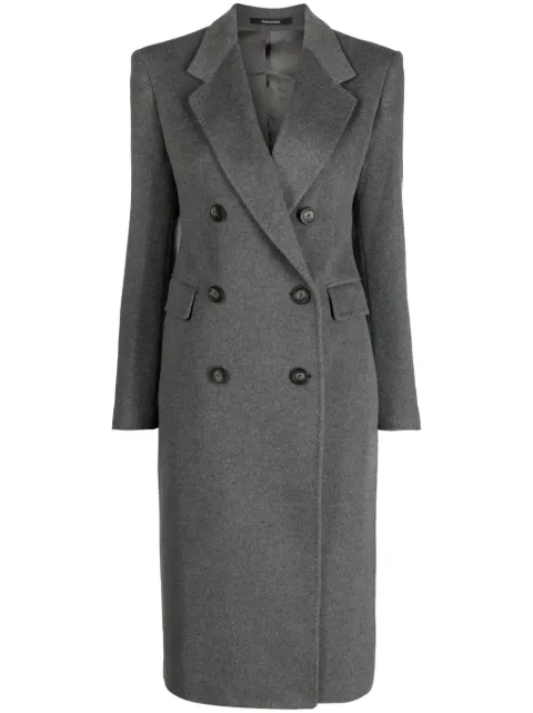 Tagliatore double-breasted cashmere coat