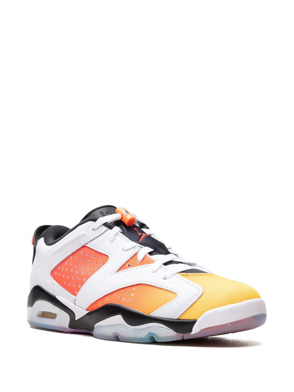 Shop Jordan Air  6 Retro Low Se "total Orange" Sneakers In White