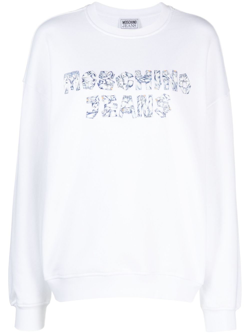 logo-print cotton sweatshirt