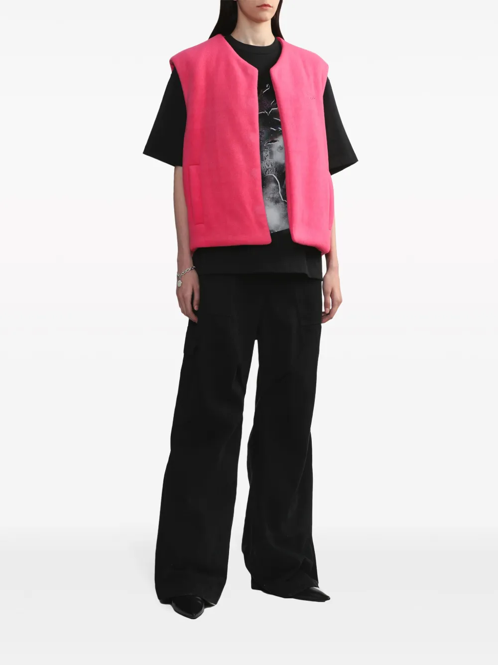 We11done chaleo con efecto cepillado | Chalecos | Image 2