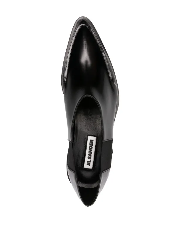 jilsander ジルサンダー ポインテッドトゥ フラットローファー