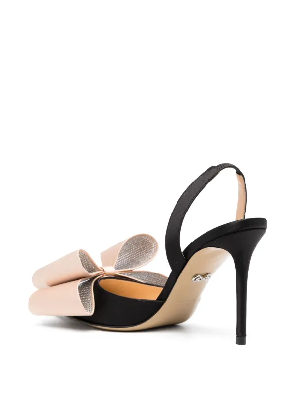 Bow slingback outlet heels