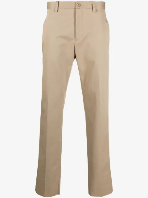 ETRO mid-rise stretch-cotton chinos