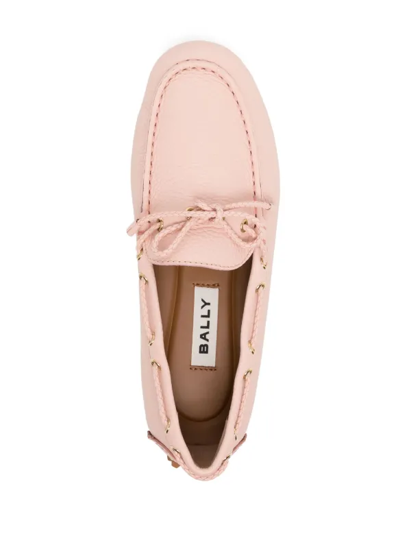 Bally レザーローファー | ピンク | FARFETCH JP