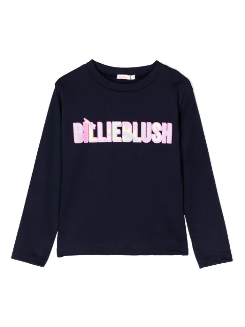 Billieblush logo-print cotton T-shirt