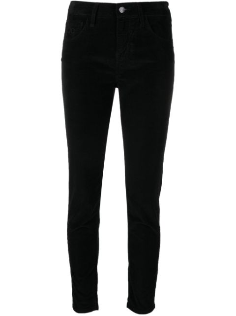 Jacob Cohën mid-rise cotton-blend skinny trousers