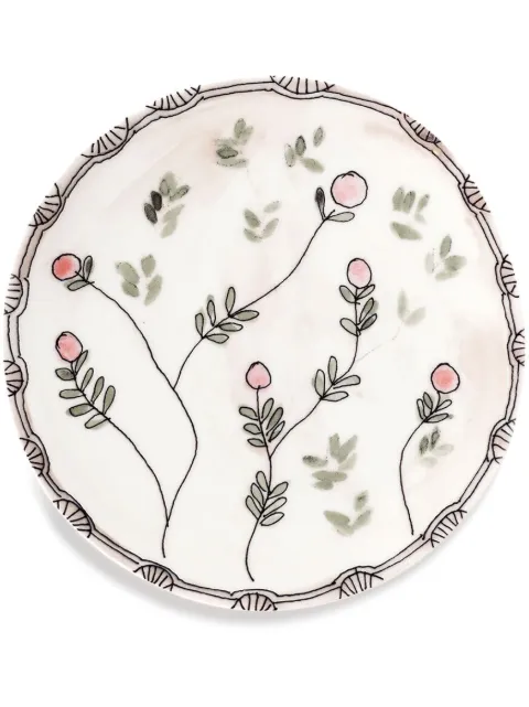 Serax x Marni Midnight Flowers dessert plates (set of 2)