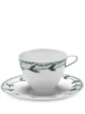 Serax x Marni Midnight Flowers coffee cup and saucer - White