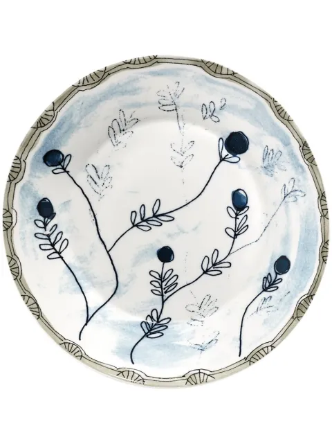 Serax x Marni Midnight Flowers deep plates (set of two)