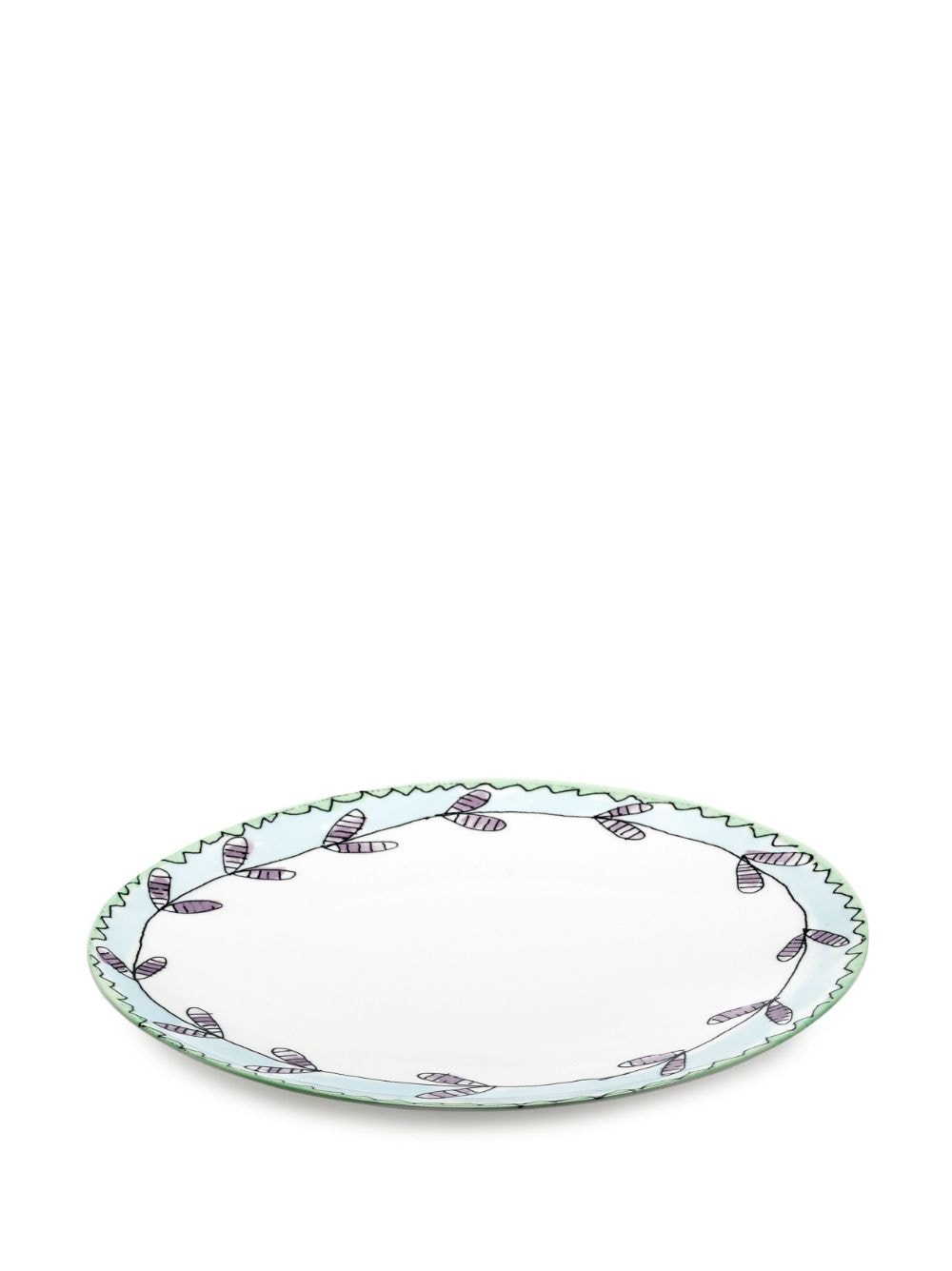 Shop Serax X Marni Midnight Flowers Dinner Plates (set Of 2) In White