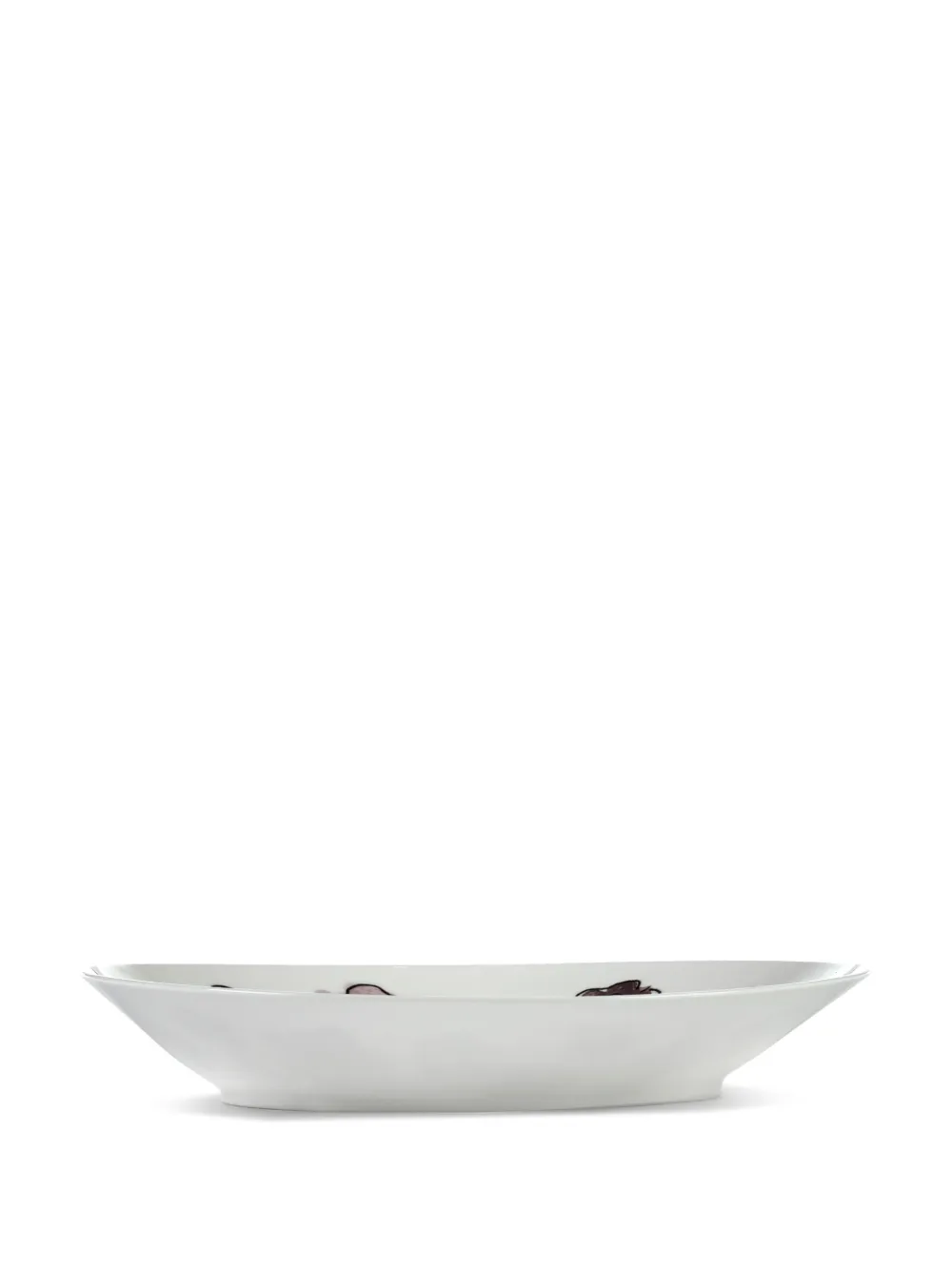 Serax X Marni Set Dark Viola Aus Zwei Desserttellern In White