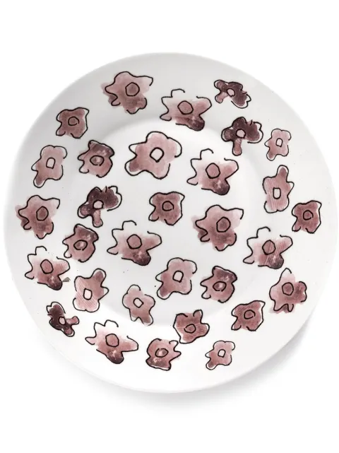 Serax x Marni Midnight Flowers deep plates (set of 2)