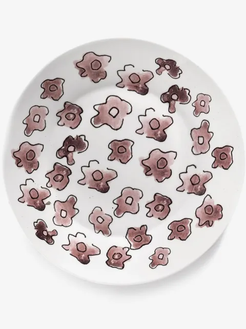 Serax x Marni Midnight Flowers assiettes profondes (lot de 2)