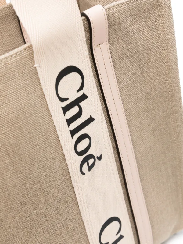 Chlo Medium Woody Tote Bag Farfetch