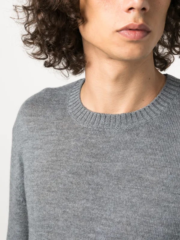 Jil Sander クルーネック プルオーバー | グレー | FARFETCH JP