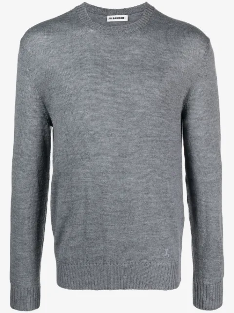 Jil Sander crew-neck wool jumper