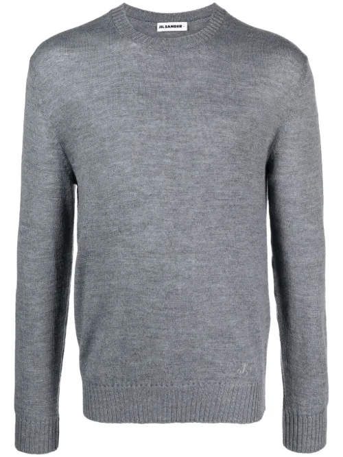 Pull en laine à col rond - Jil Sander - Modalova
