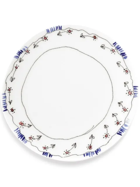 Serax x Marni Midnight Flowers dessert plates (set of 2)