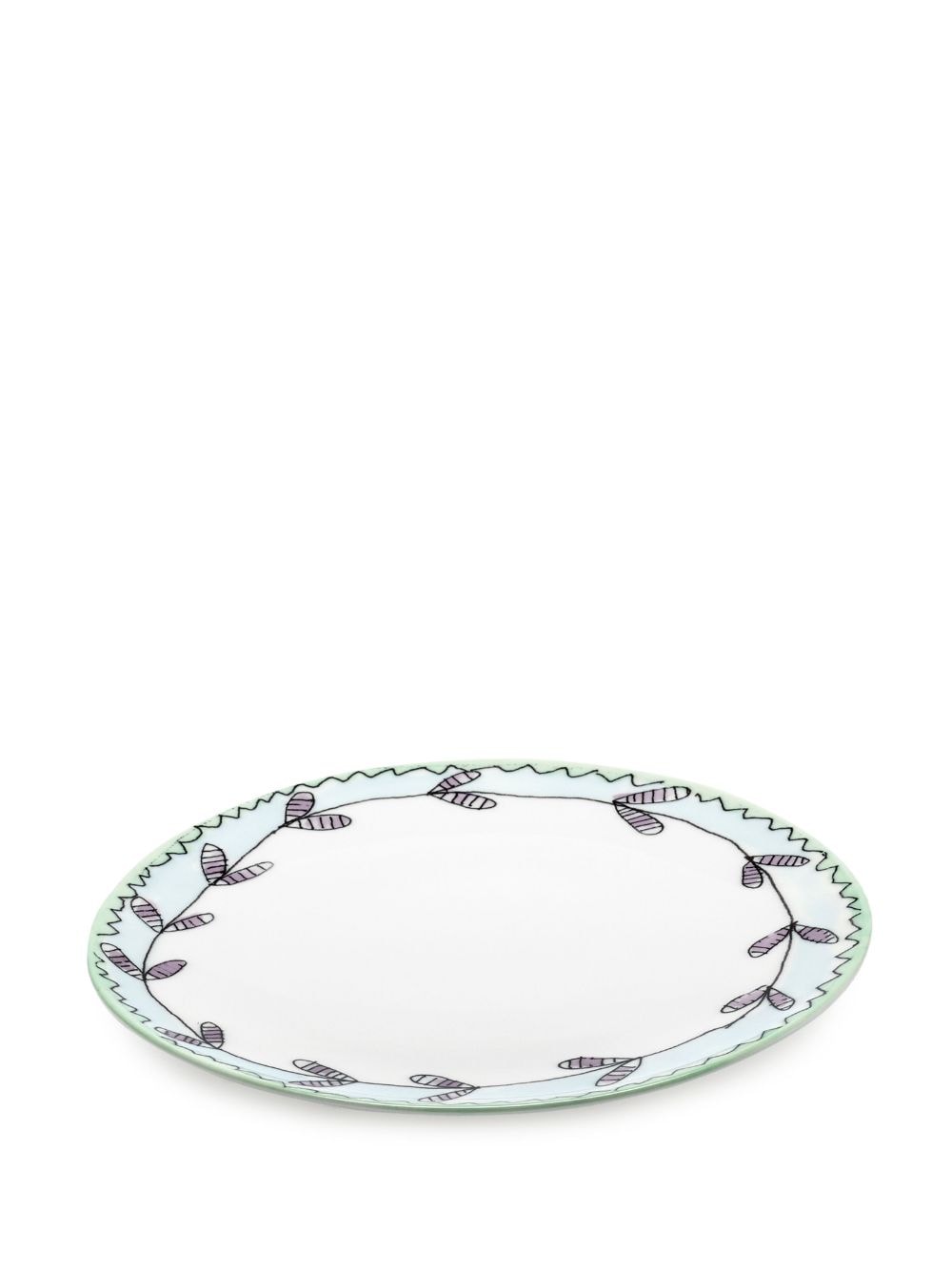 Shop Serax X Marni Midnight Flowers Dessert Plates (set Of 2) In White