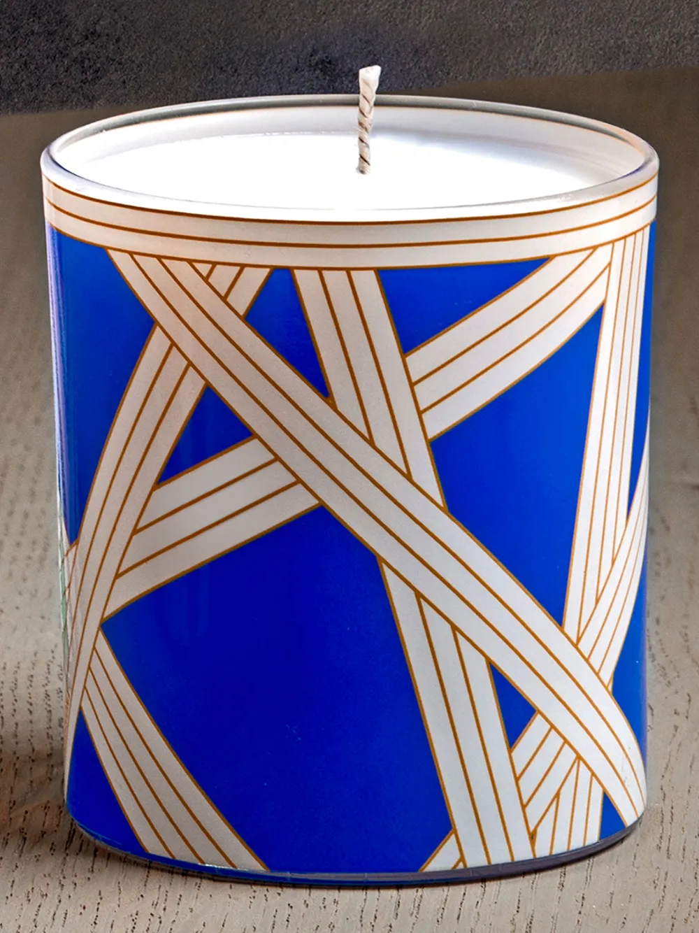 Shop Missoni Nastri Scented Candle (220g) In Blau