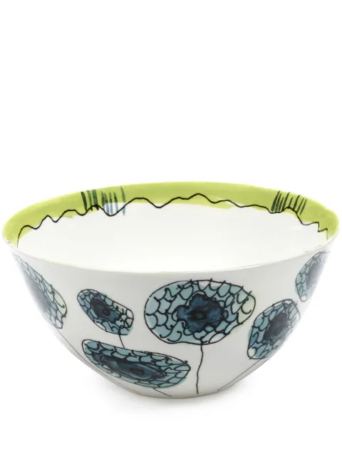 Serax x Marni Midnight Flowers serving bowl