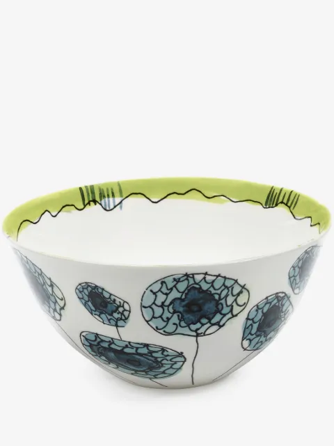 Serax x Marni Midnight Flowers serving bowl