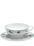 Serax x Marni Midnight Flowers teacup and saucer (set of two) - White