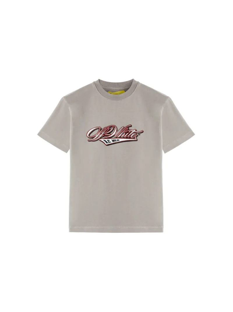 T-Shirt mit Off-White™ Logo c/o AC Milan