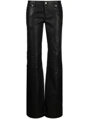 Women's patent leather on sale pants