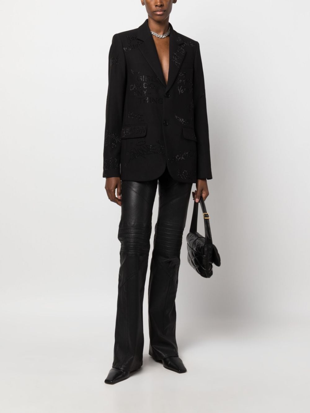 Image 2 of Zadig&Voltaire Paulin leather trousers