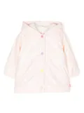 Billieblush graphic-print padded jacket - Pink