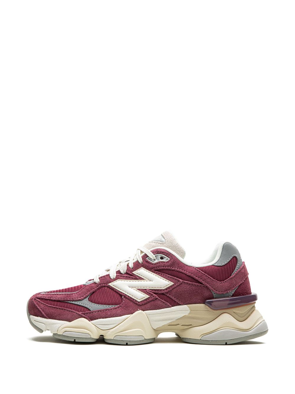 Shop New Balance 9060 Suede Sneakers In Red