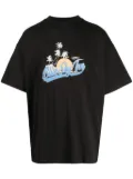 BLUE SKY INN logo-print cotton T-shirt - Black