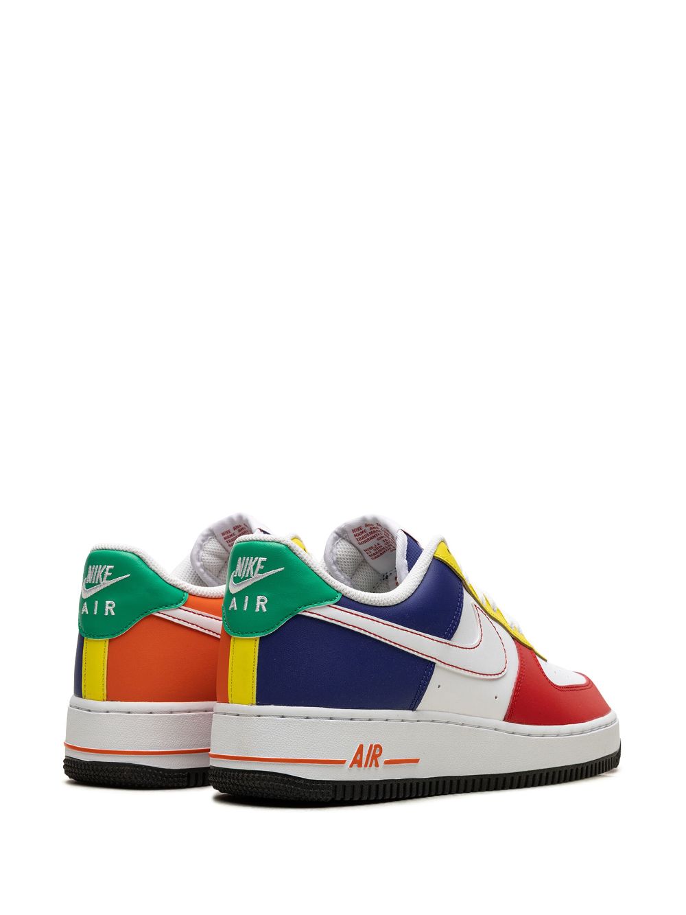 Shop Nike Air Force 1 Low "rubix Cube" Sneakers In White