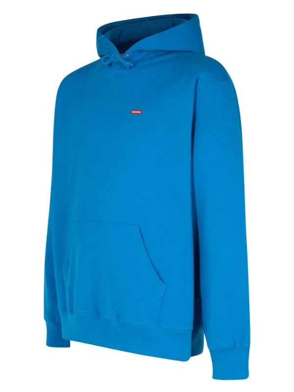 Supreme Small Box Logo Hoodie Blue FARFETCH TR