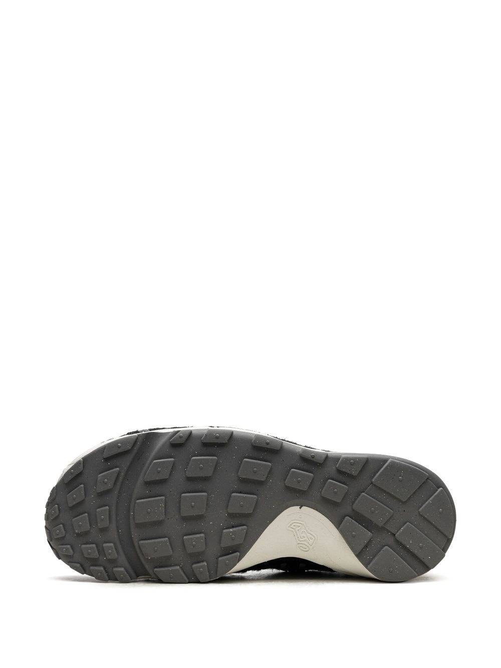 Shop Nike Air Footscape Woven "black Smoke/grey" Sneakers