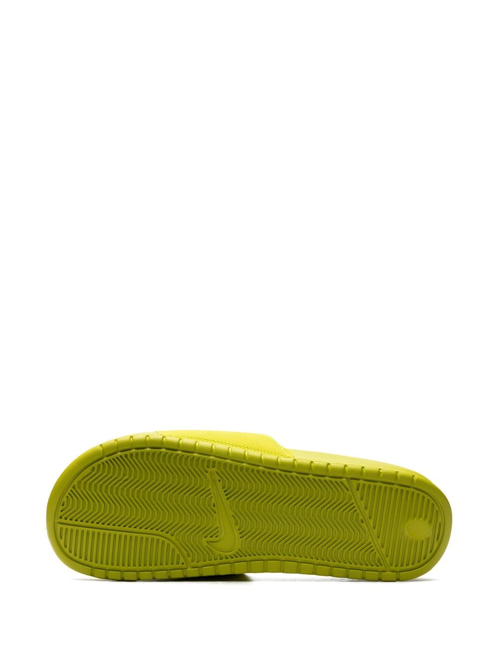 Shop Nike X Stüssy Benassi Slides In Green
