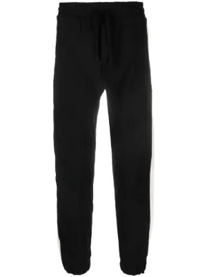 Mens black deals designer joggers