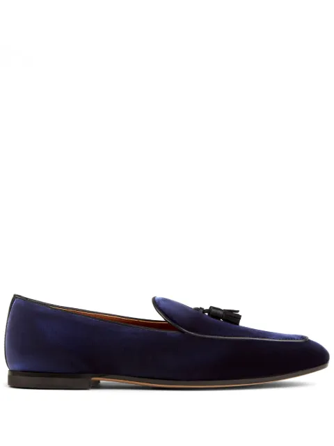 Tod's tassel-detailed suede loafers