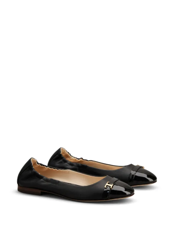 TOD'S フラットシューズ Tod's フラットシューズ | ブラック | FARFETCH JP