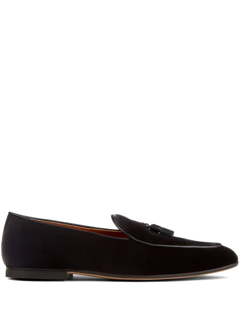 Tod's Pantofola Nappine Cuoio 38K suede loafers