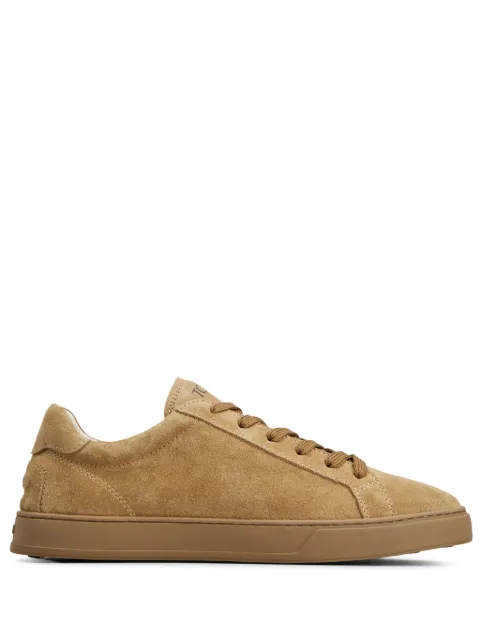 Tod's logo-detail suede sneakers